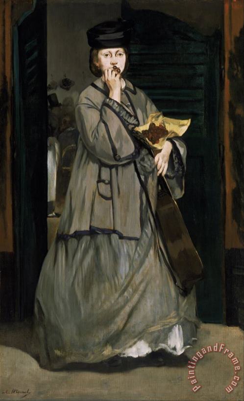 Edouard Manet Street Singer Art Painting