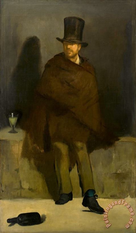 Edouard Manet The Absinthe Drinker Art Painting