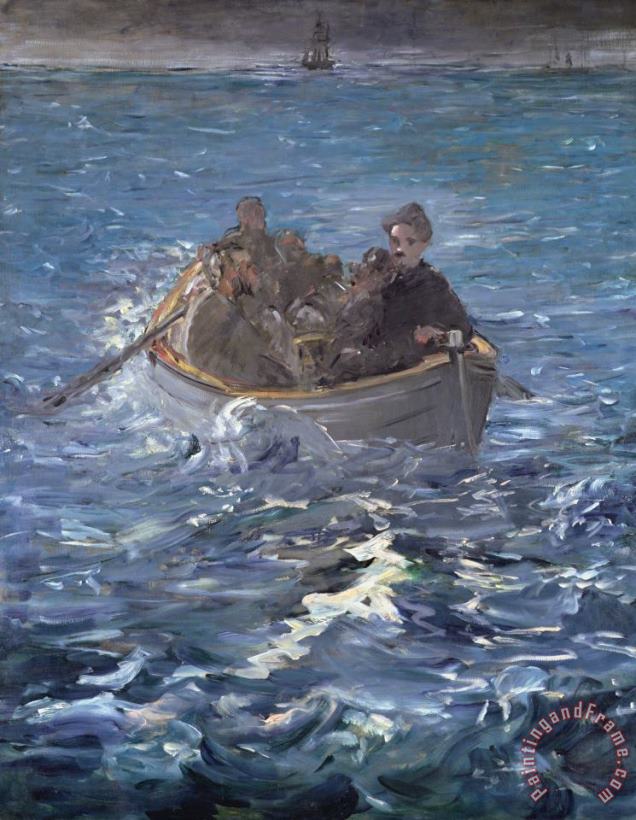 Edouard Manet The Escape Of Henri De Rochefort Art Painting