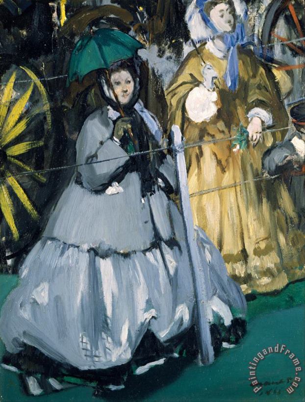 Edouard Manet Women at The Races Art Print