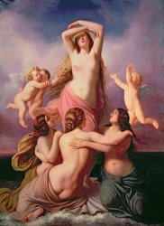 Eduard Steinbruck - The Birth of Venus painting
