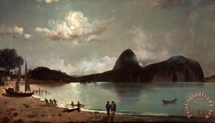 Eduardo De Martino Botafogo Beach Art Painting