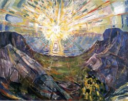 Edvard Munch The Sun 1912