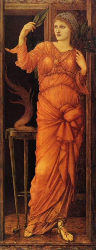 Edward Burne Jones Sibylla Delphica Art Print