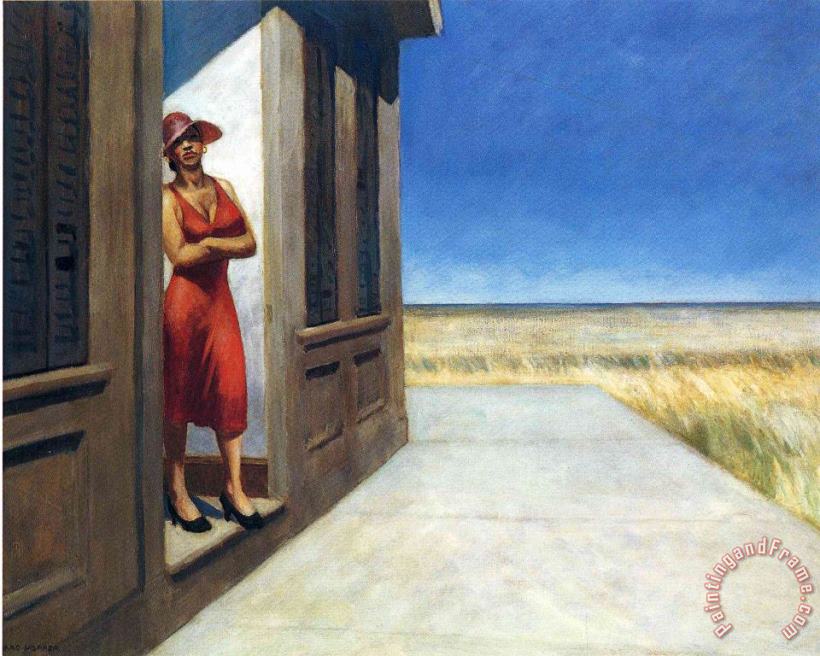 Edward Hopper Carolina Morning Art Painting