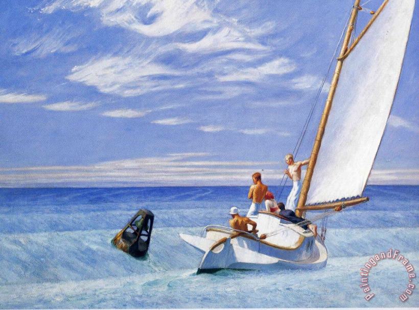 Edward Hopper Ground Swell Art Painting
