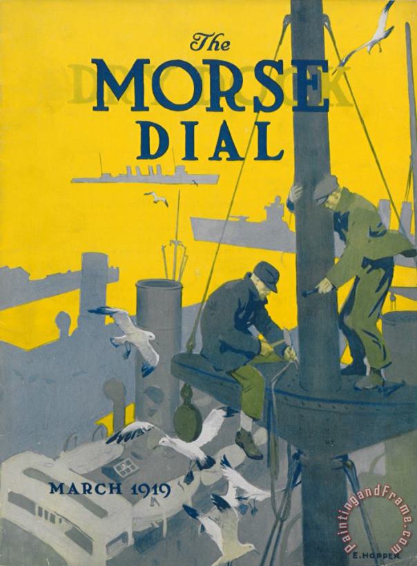 Edward Hopper Morse Dry Dock Dial Art Print