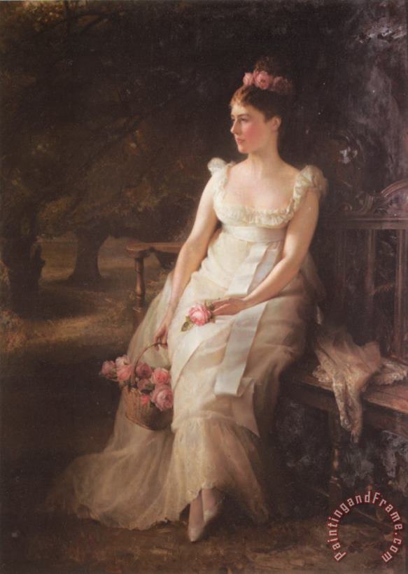 The Debutante painting - Edward Hughes The Debutante Art Print