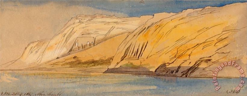 Edward Lear Abu Simbel, 1 00 Pm, 9 February 1867 (384) Art Painting