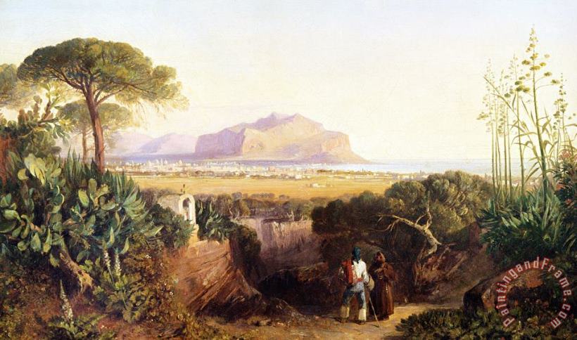 Edward Lear Palermo Sicily Art Painting