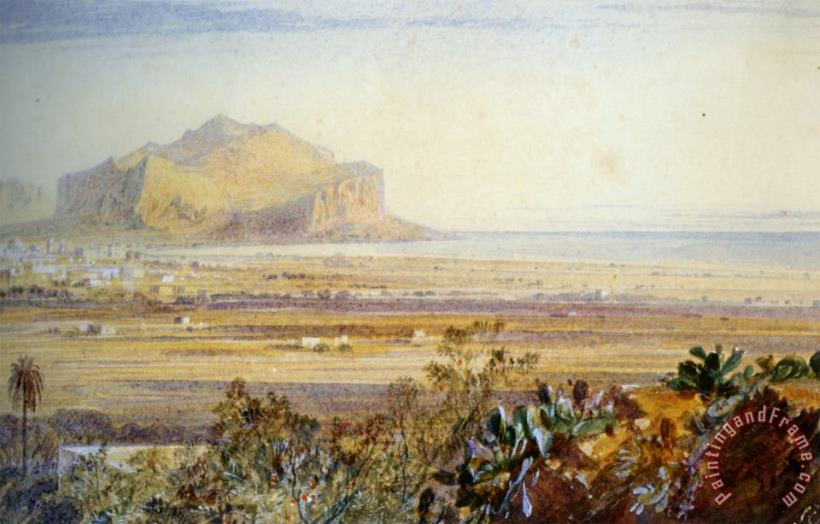 Edward Lear Palermo Sicily Art Painting
