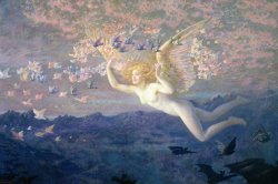 Edward Robert Hughes On the Wings of the Morning