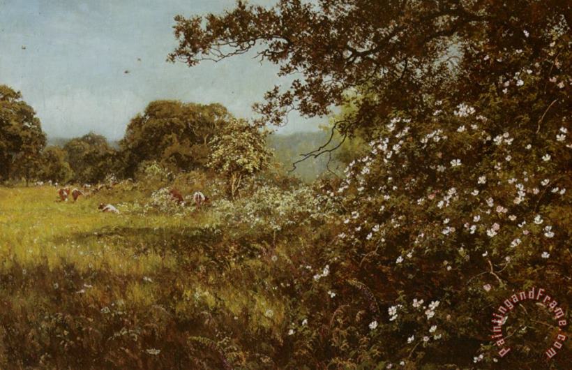 Early Summer painting - Edward Wilkins Waite Early Summer Art Print