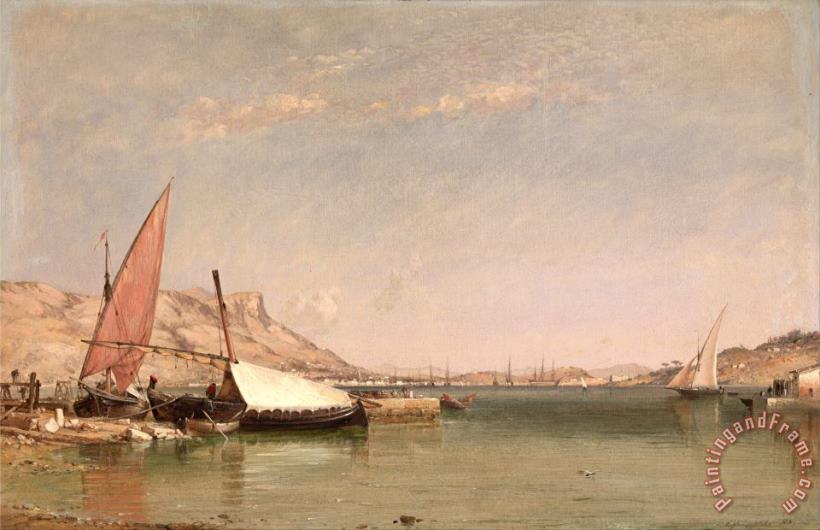 Edward William Cooke Toulon Art Painting