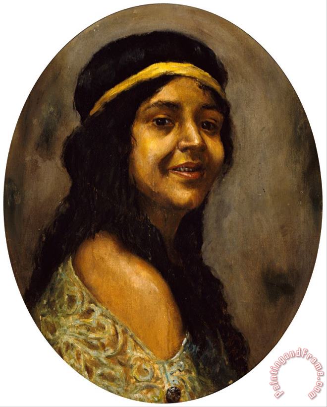 Edwin A. Harleston Portrait of a Woman Art Print