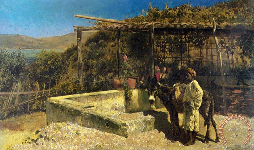 Edwin Lord Weeks By The Well Art Print