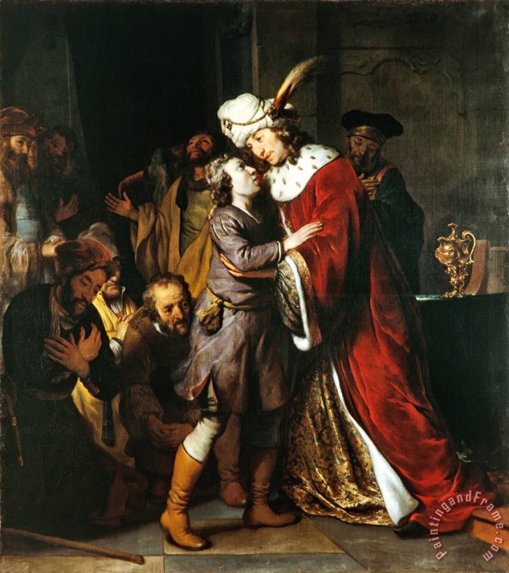 Eeckhout, Gerbrand Van Den Josef And His Brothers Art Painting