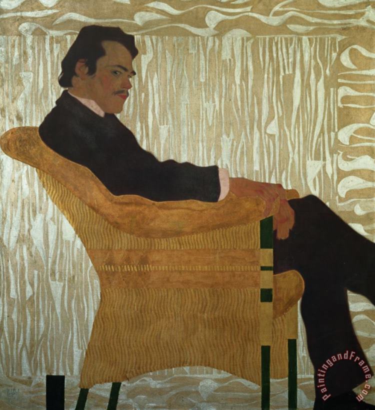 Egon Schiele Portrait of Hans Massmann Art Painting