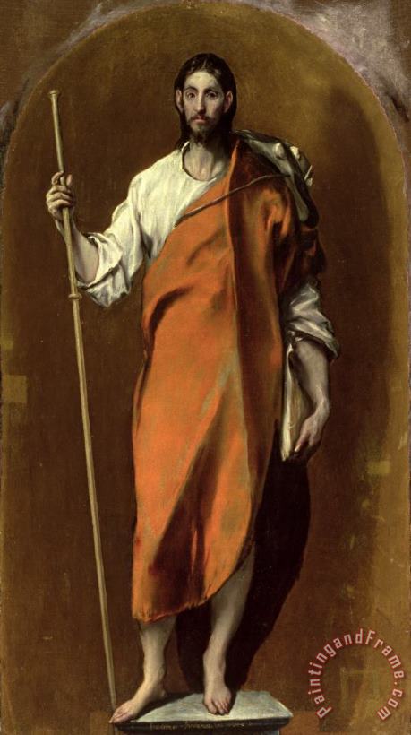 El Greco Saint James the Greater Art Painting