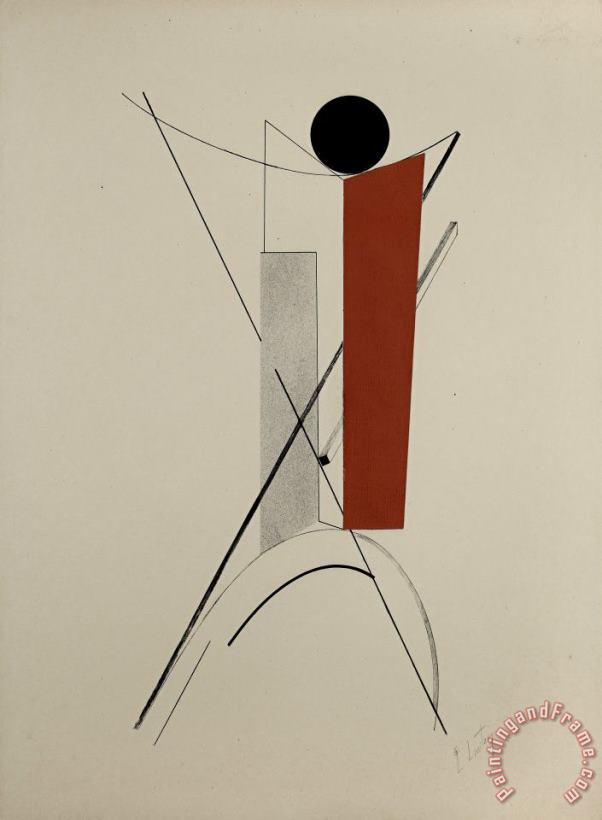 El Lissitzky Kestnermappe Proun, Rob. Levnis And Chapman Gmbh Hannover 3 Art Print