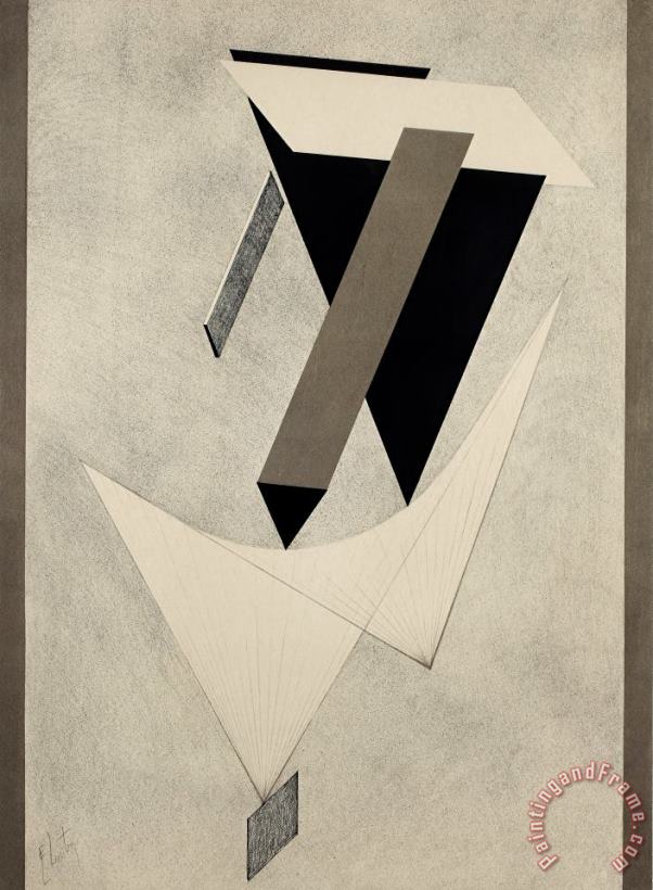 El Lissitzky Kestnermappe Proun, Rob. Levnis And Chapman Gmbh Hannover 4 Art Print