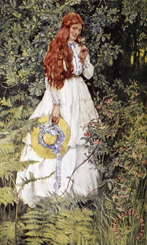 Eleanor Fortescue Brickdale Is She Not Pure Gold, My Mistress Art Print