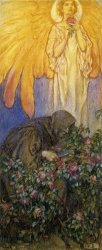 Eleanor Fortescue Brickdale My Rose I Gather for The Breast of God