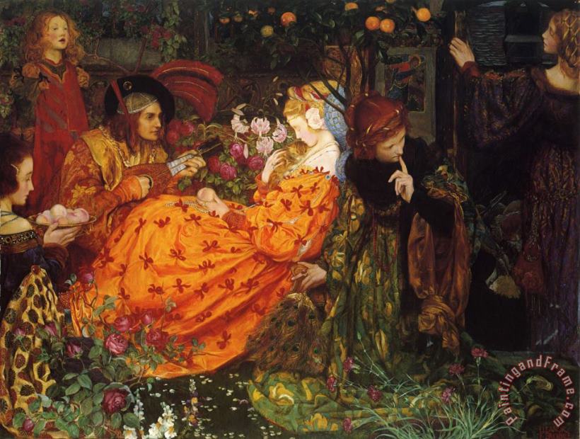 Eleanor Fortescue Brickdale The Deceitfulness of Riches Art Print