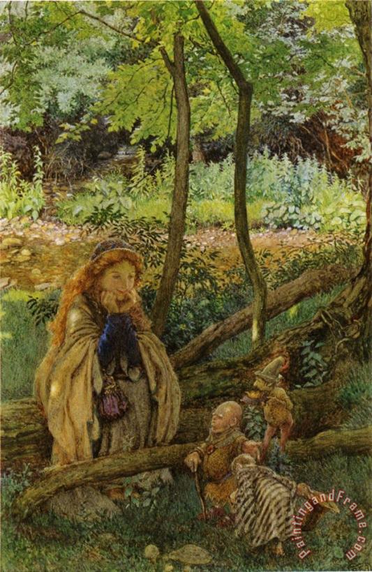 Eleanor Fortescue Brickdale The Introduction Art Painting