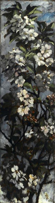 Elizabeth Boott Duveneck Apple Blossoms Art Painting