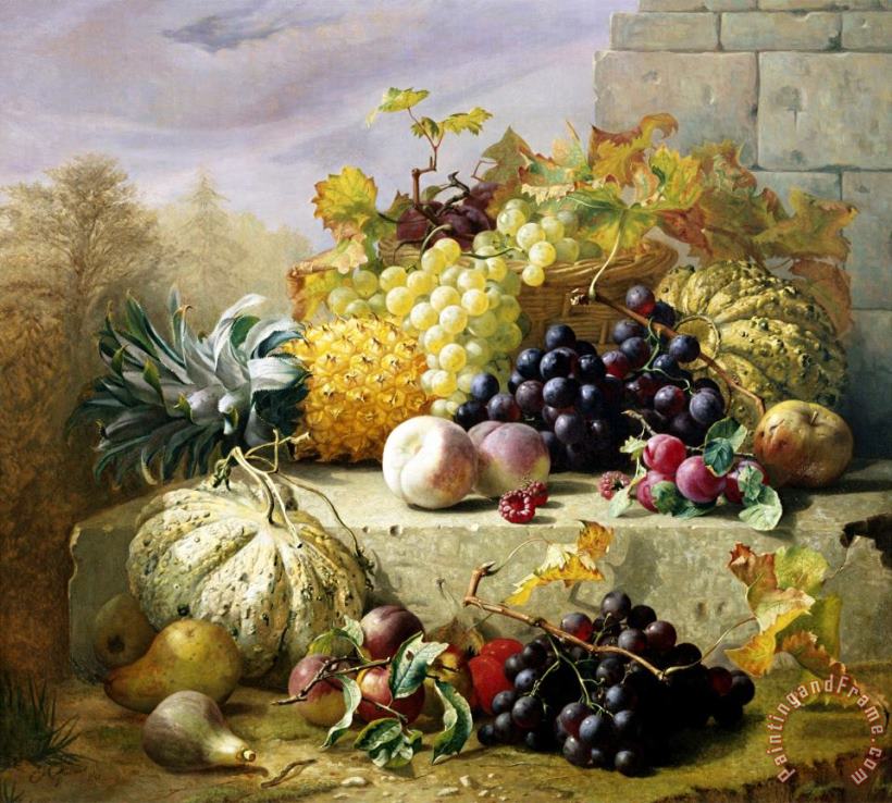 Eloise Harriet Stannard A Profusion of Fruit by Eloise Harriet Stannard Art Painting