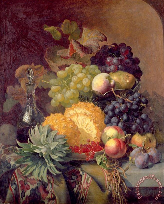 Eloise Harriet Stannard Fruit 1872 Art Print