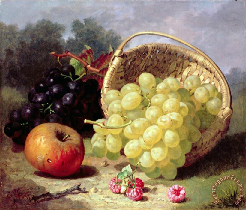 Still Life with Fruit 1873 painting - Eloise Harriet Stannard Still Life with Fruit 1873 Art Print