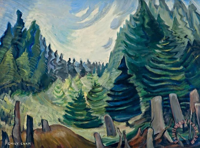 Emily Carr Metchosin Art Painting