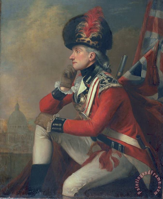 A soldier called Major John Andre painting - English School A soldier called Major John Andre Art Print