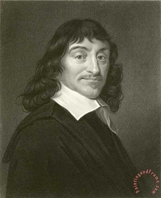 English School Descartes Art Print