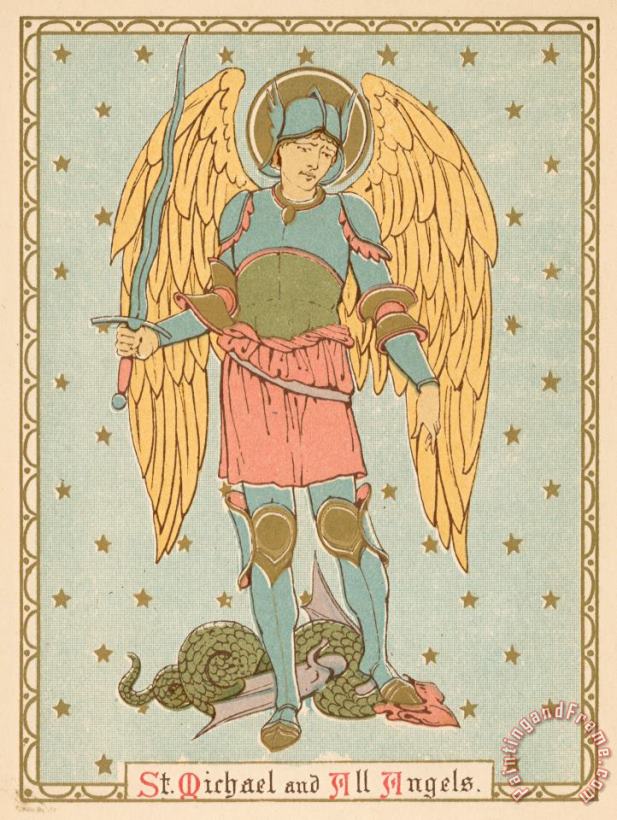 English School St Michael And All Angels By English School Art Print