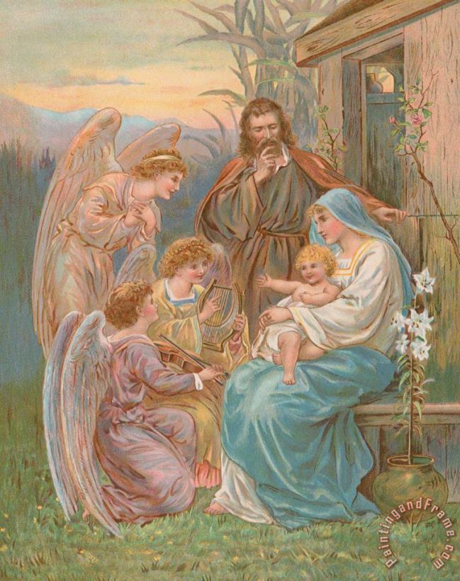 The Christ Child painting - English School The Christ Child Art Print