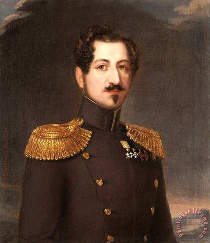 Erik Oscar I, King of Sweden And Norway 1844 1859 Art Painting