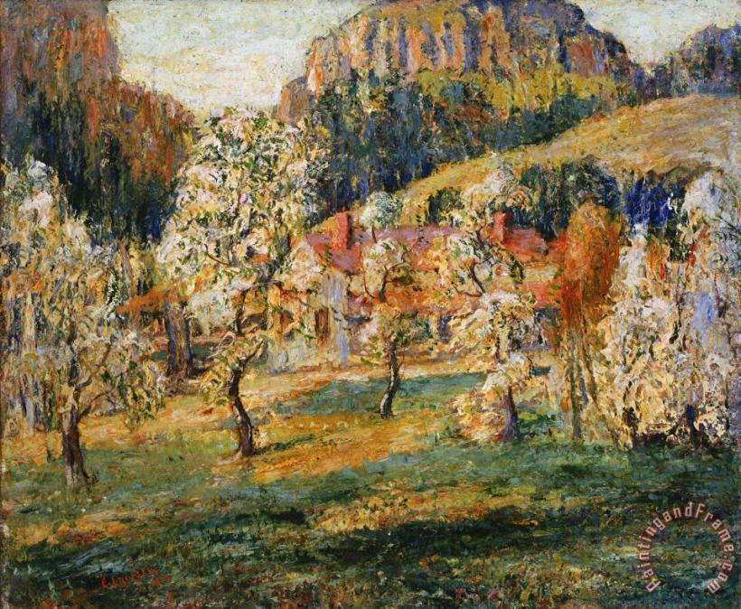 Ernest Lawson May in The Mountains Art Print