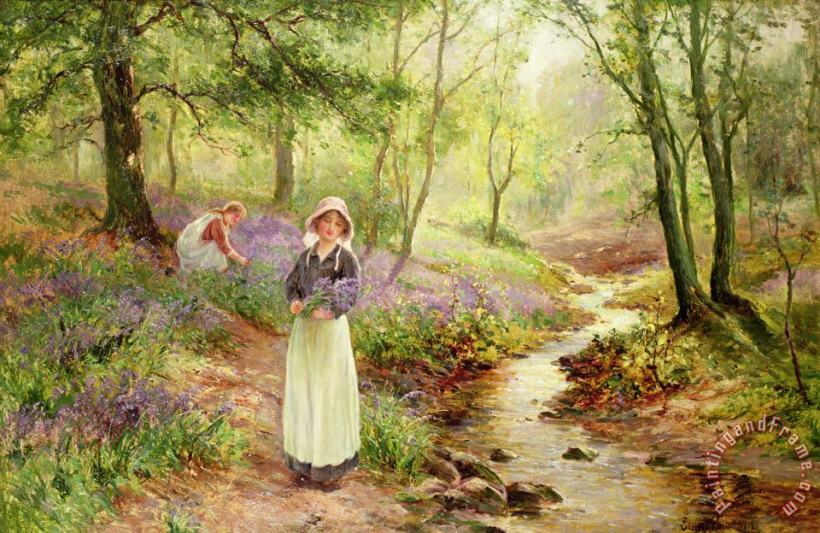 Ernest Walbourn The Bluebell Glade Art Print