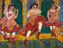 Ernst Ludwig Kirchner Czardas Dancers