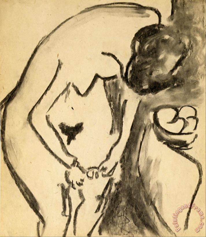 Ernst Ludwig Kirchner Nude Art Painting