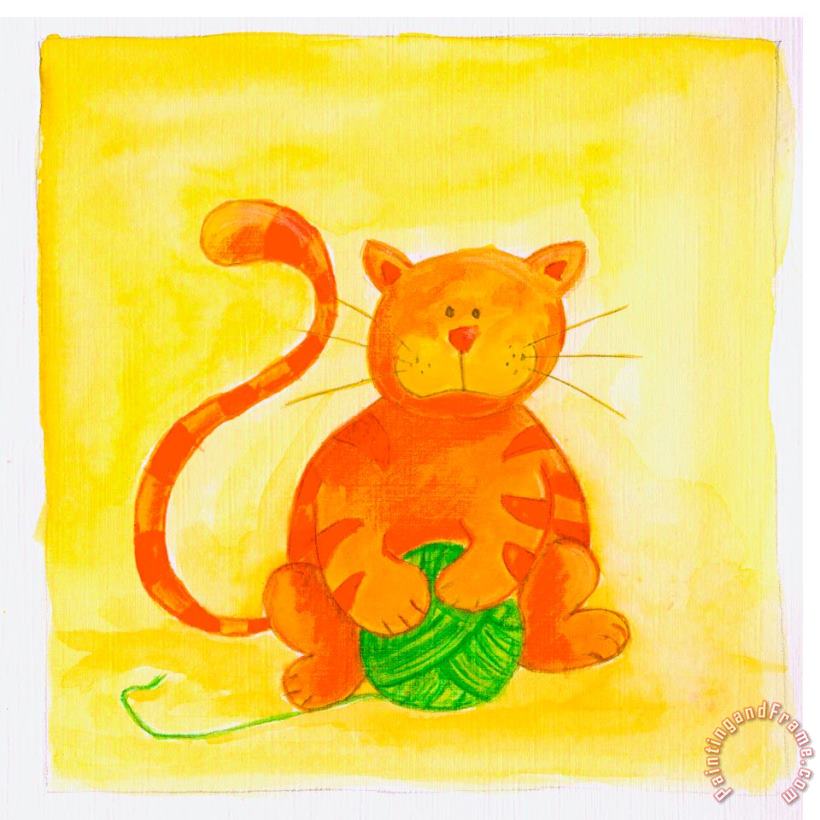 Esteban Studio Cat 2 Art Painting