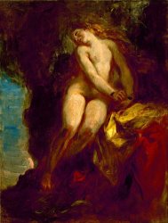 Eugene Delacroix Andromeda
