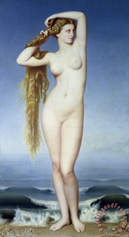 The Birth of Venus painting - Eugene Emmanuel Amaury-Duval The Birth of Venus Art Print