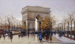 Eugene Galien-Laloue L'arc De Triomphe Paris
