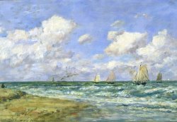 Eugene Louis Boudin Marine scene