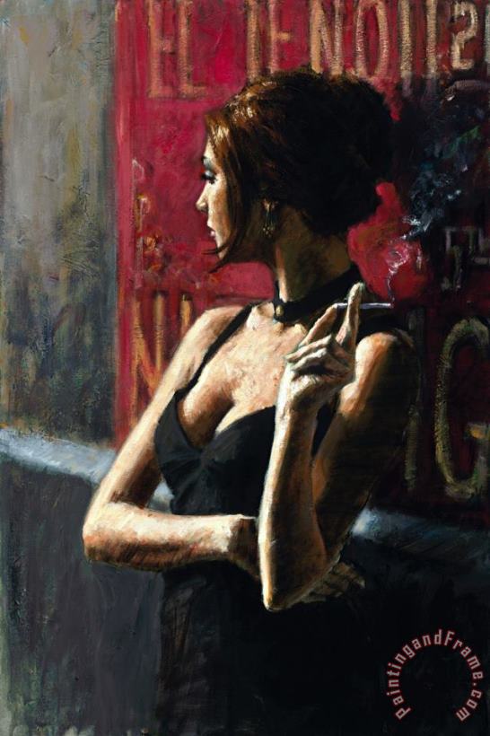 Noches De Buenos Aires II painting - Fabian Perez Noches De Buenos Aires II Art Print