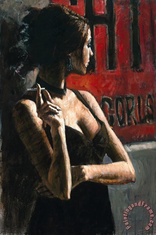 Noches De Buenos Aires III painting - Fabian Perez Noches De Buenos Aires III Art Print